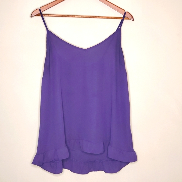 JOE FRESH Womens Tank with Flowing Bottom - Picture 1 of 5